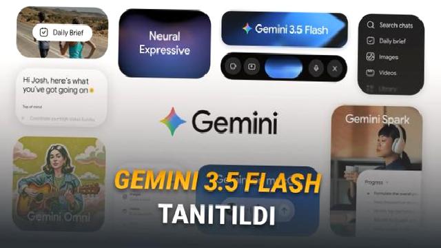Google, Yeni Modeli Gemini 3.5 Flash’ı Tanıttı (Gemini 3.1 Pro’nun Çok Üzerinde)