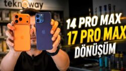 iPhone 14 Pro Max’i iPhone 17 Pro Max’e Dönüştürdük!