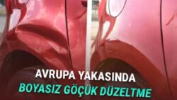 İstanbul Avrupa Boyasız Göçük Düzeltme Yerleri – 2026
