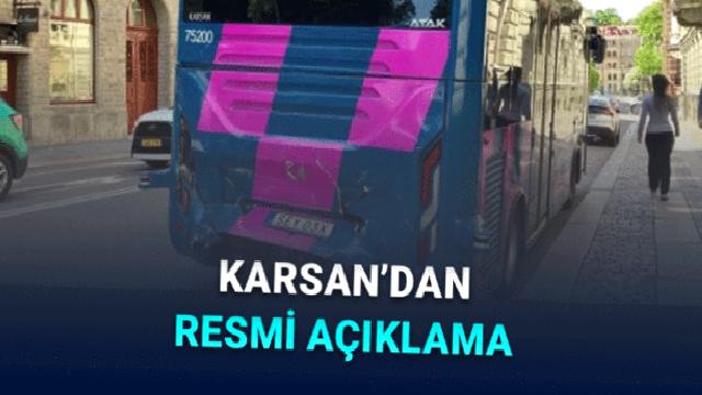 İsveç’te Gündem Olan Kaza Sonrası Karsan’dan Resmi Açıklama Geldi