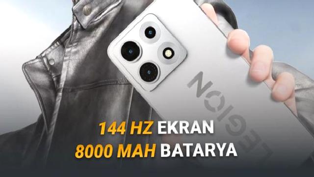 Lenovo Akıllı Telefon Sektörüne Geri Döndü! Her Özelliğiyle Büyüleyen 144 Hz Ekran ve 8000 mAh Bataryalı Legion Y70 Tanıtıldı