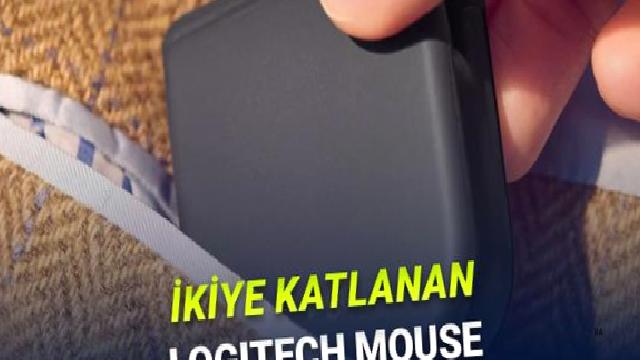 Logitech, Katlanıp Cebinize Rahatça Girebilecek Mouse Geliştiriyor!