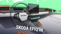 Skoda’nın Tamamen Elektrikli Yeni Otomobili Epiq’in İç Tasarımı Paylaşıldı!