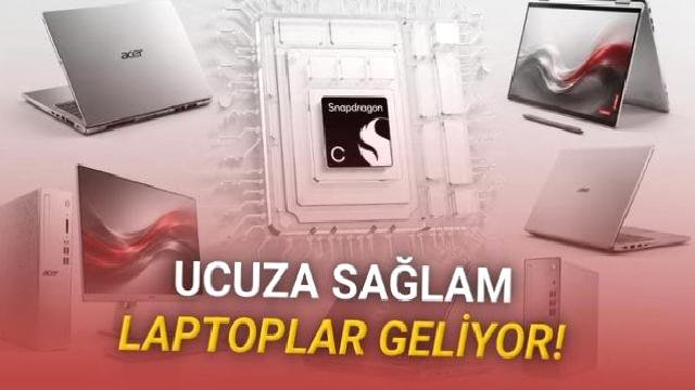 10-15 Bin TL’ye Fiyat/Performans Dizüstü Bilgisayarları Geliyor: Snapdragon C Tanıtıldı