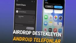 AirDrop Desteğine Sahip Tüm Android Telefonlar