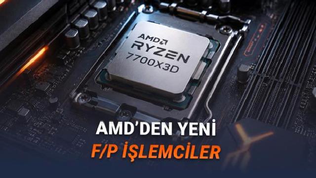 AMD, Computex 2026’da İki Yeni İşlemci Tanıttı: Ryzen 7 7700X3D ve 10. Yıl Özel Ryzen 7 5800X3D Geliyor!