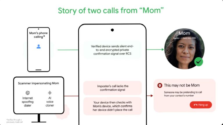 Android telefonlara sahte ses engelleyici geliyor