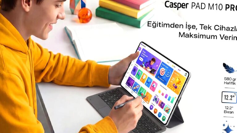 Ders Notundan Ödeve, Hepsi Tek Tablette: Casper PAD M10 Pro