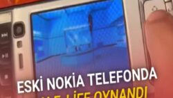 Efsane Telefon Nokia N95’de Orijinal Half-Life Oyunu Açıldı