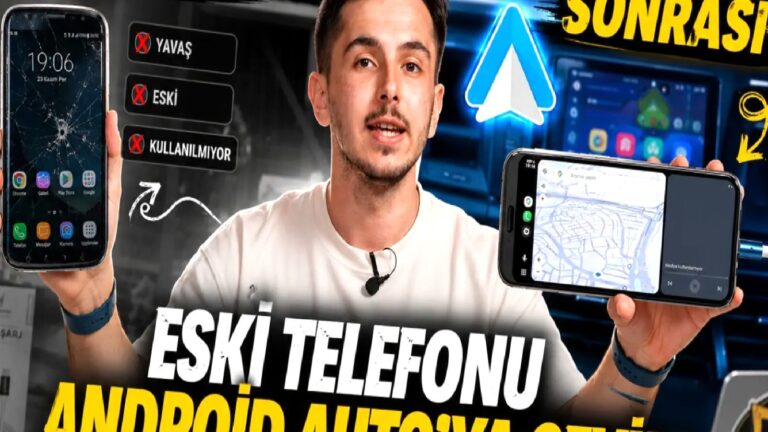 Eski telefonunuzu Android Auto’ya çevirin!