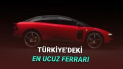 Ferrari Luce, Türkiye’deki En Ucuz Ferrari Olacak