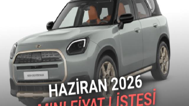 Haziran 2026 MINI Fiyat Listesi Açıklandı: Elektrikli Countryman 2,49 Milyon TL’den Başlıyor