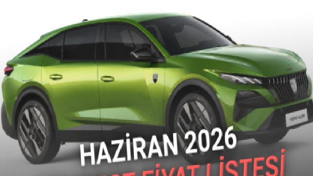 Haziran 2026 Peugeot Fiyat Listesi Açıklandı: 408’da 240 Bin TL İndirim Var!