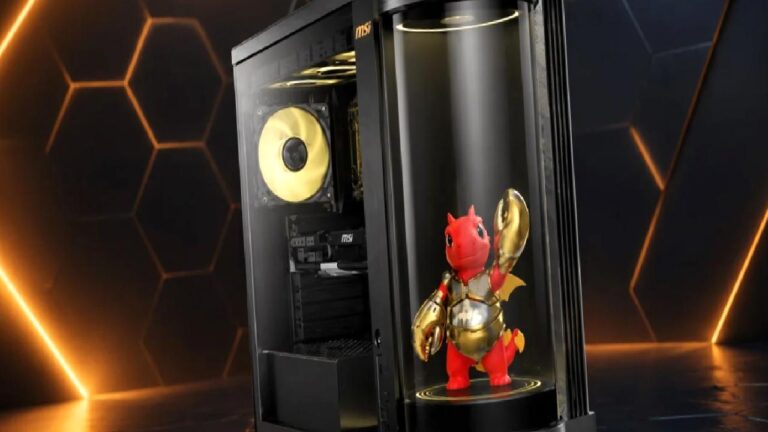 Kasanın İçinde Yaşayan Yapay Zeka: MSI Holografik Ejderhalı MEG Vision X2 AI Plus Bilgisayarını Tanıttı