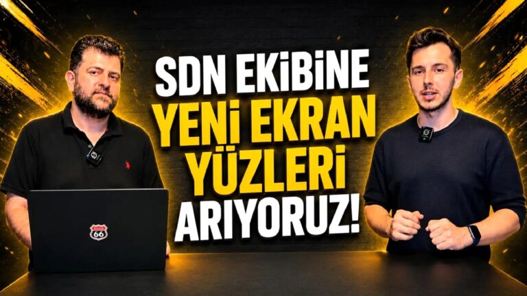 ShiftDelete.Net’in ekran yüzü olmak ister misin? Yeni çalışma arkadaşları arıyoruz