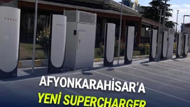 Tesla, Türkiye’de Bir Supercharger Daha Açtı: Afyonkarahisar’daki 2. İstasyon!