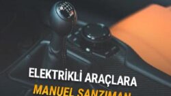 Toyota, Elektrikli Otomobillere Manuel Şanzıman Getirecek!