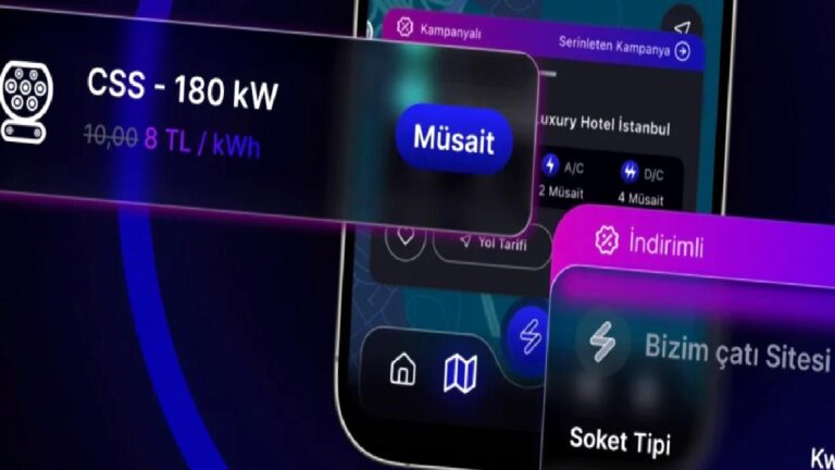 Türkiye’de Tüm Şarj İstasyonları ChargeSquare ile Tek Uygulamada Toplandı