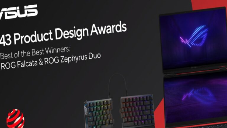 ASUS ve ROG, 2026 Red Dot ödüllerinden 43 ödülle ayrıldı