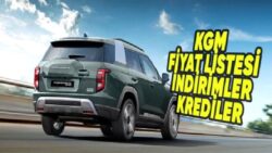 KGM (SsangYong) Temmuz 2026 Sıfır Araç Fiyat Listesi, İndirimler, Güncel Kampanyalar  ve Kredi Fırsatları