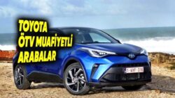 Toyota ÖTV Muafiyetli Araç Listesi – 2026 Güncel