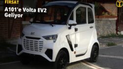 A101 Marketlerde Siyah Renkli Volta EV2 Satışa Çıkıyor