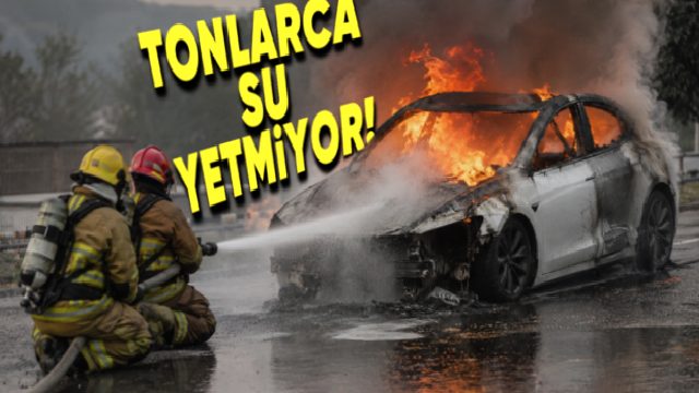 Elektrikli Araç Yangınlarını Söndürmek Neden Daha Zor?