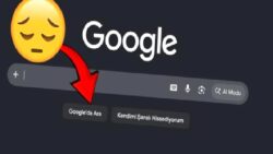 Google Arama’ya Tarihi Değişiklik Geliyor: “Google’da Ara” Butonu Kaldırılacak
