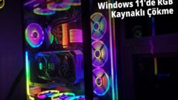 RGB Windows 11’i Çökertiyor: İşte Çözüm