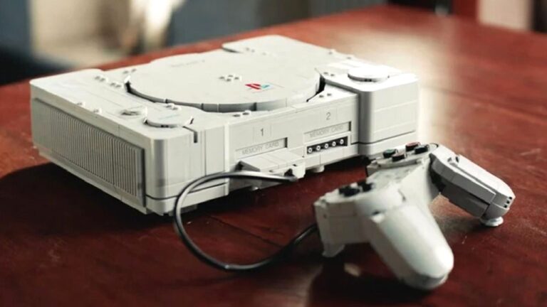 1.911 parçalık nostalji: İlk PlayStation LEGO setine dönüştü