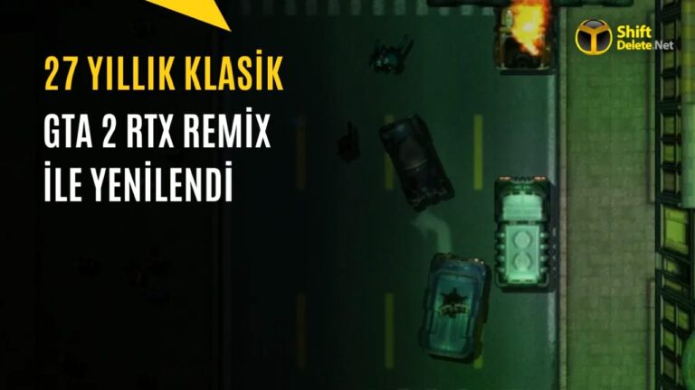 27 Yıllık GTA 2 için RTX Remix Modu Yayınlandı: Işın İzleme ve 60 FPS Desteği Geldi