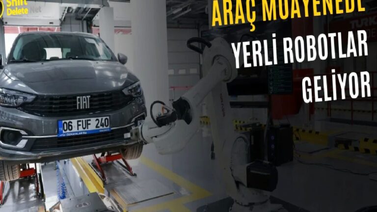 Araç Muayene Merkezlerine Robotik Sistemler Geliyor
