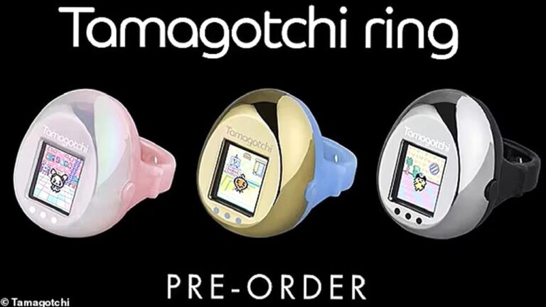Bir dönemin efsanesi küçüldü: Tamagotchi yüzük oluyor