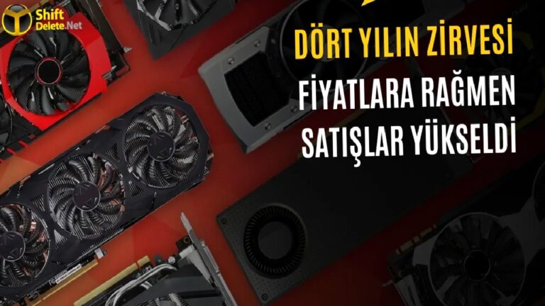 Fiyatlar Artışı Durdurmadı: Ekran Kartı Sevkiyatları Dört Yılın Zirvesine Çıktı