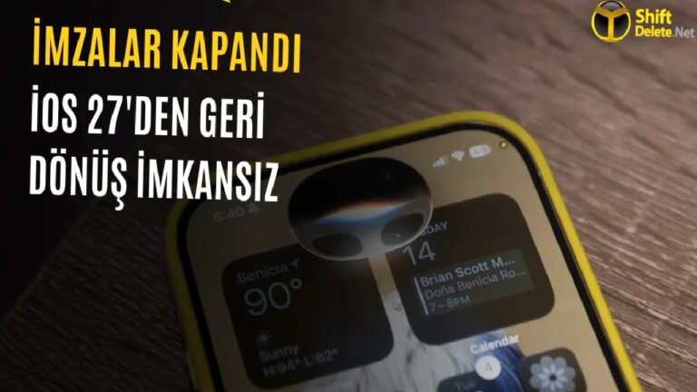 iOS 27 Geçenler Dikkat: Sürüm Düşürmek Artık Mümkün Değil