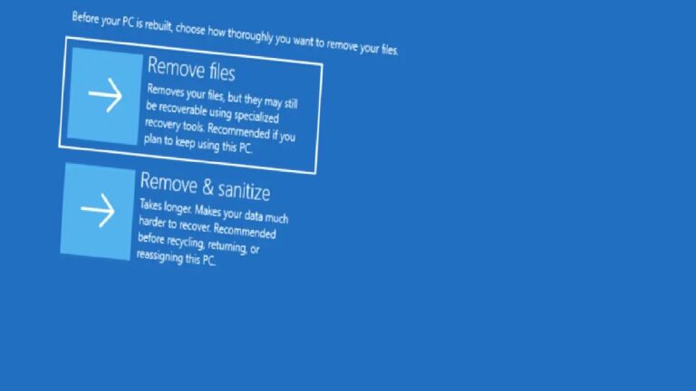 Windows 11’in sıfırlama sistemi baştan aşağıya değişiyor