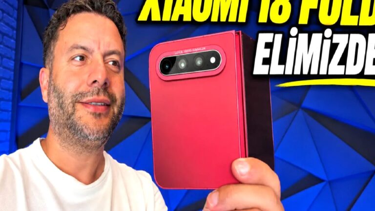 Xiaomi 18 Fold Kutu Açılımı ve İlk İnceleme (Türkiye’de ilk)