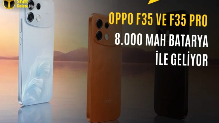 8.000 mAh Bataryalı Oppo F35 ve F35 Pro Tanıtıldı: İşte Özellikleri