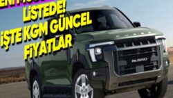 Ekim 2026 KGM SsangYong Fiyat Listesi: Yeni Musso Grand Listeye Girdi