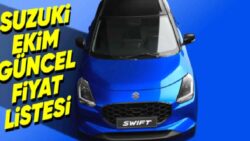 Ekim 2026 Suzuki Fiyat Listesi Belli Oldu: Swift Hibrit’te Fiyatlar Sabit