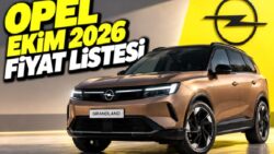 Opel Ekim 2026 Fiyat Listesi Belli Oldu: Grandland Elektrik’te 715 Bin TL İndirim!