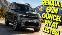 Renault Ekim 2026 Fiyat Listesi Açıklandı: Duster’a Zam!