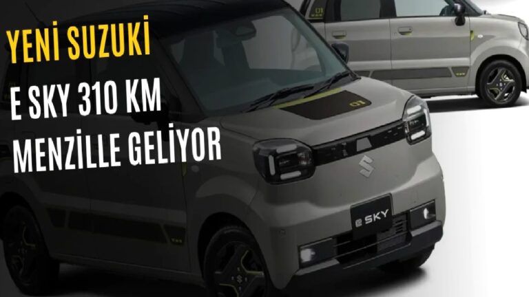 Suzuki E SKY Avrupa’da: 310 Km Menzilli Elektrikli Şehir Otomobili