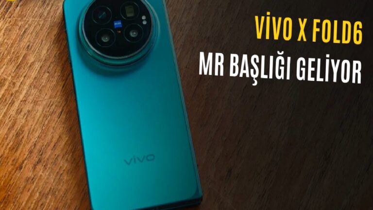 Vivo X Fold6 ve Karma Gerçeklik Gözlüğünü Tanıtacak